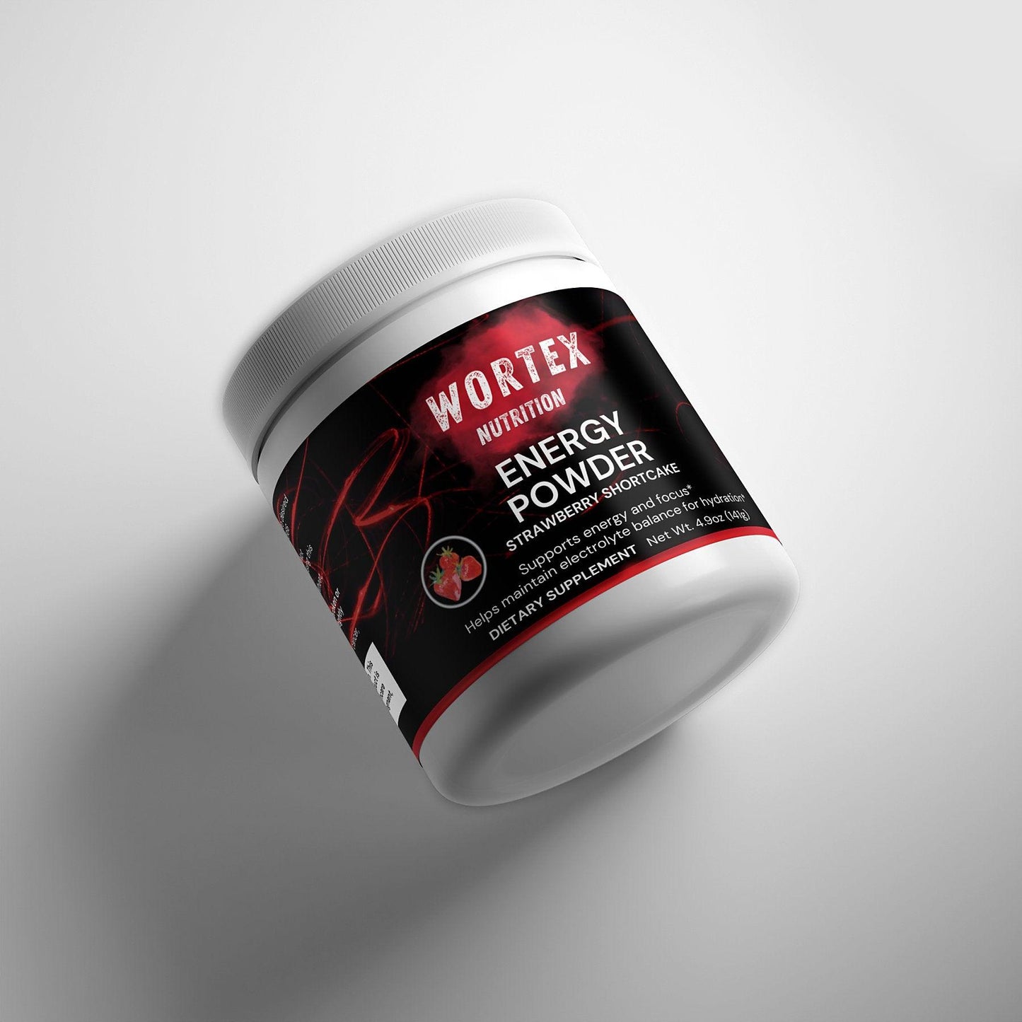 Energy Powder (Strawberry Shortcake) - Wortex Nutrition