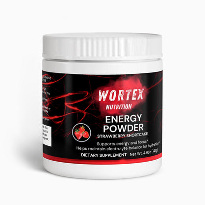 Energy Powder (Strawberry Shortcake) - Wortex Nutrition