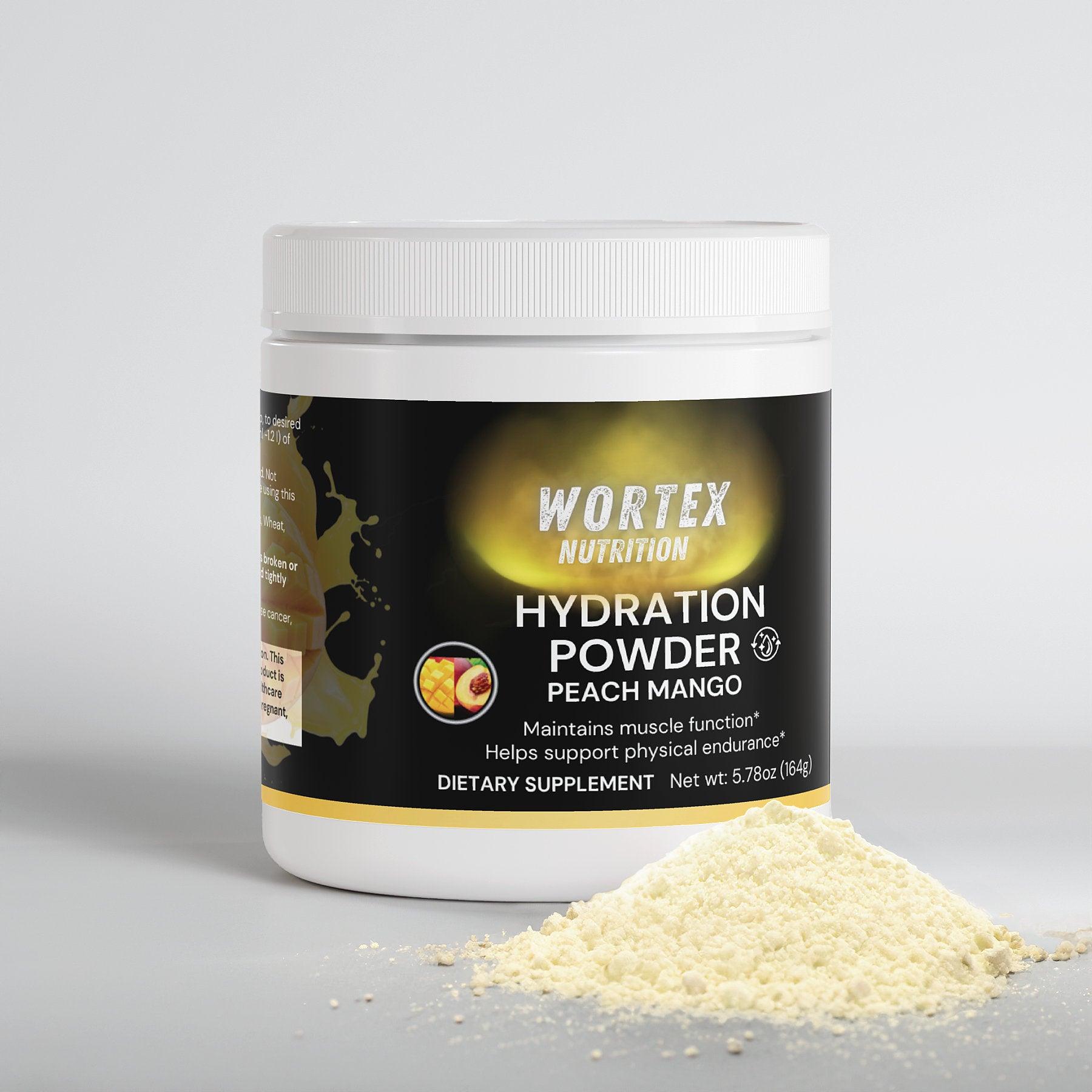 Hydration Powder (Peach Mango) - Wortex Nutrition