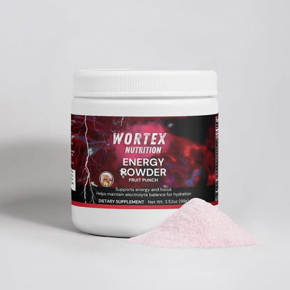 Energy Powder (Fruit Punch) - Wortex Nutrition