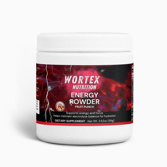 Energy Powder (Fruit Punch) - Wortex Nutrition