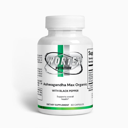 Ashwagandha Max Organic - Wortex Nutrition