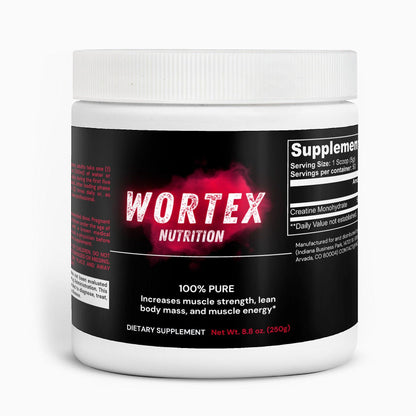 Creatine Monohydrate - Wortex Nutrition