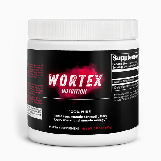 Creatine Monohydrate - Wortex Nutrition