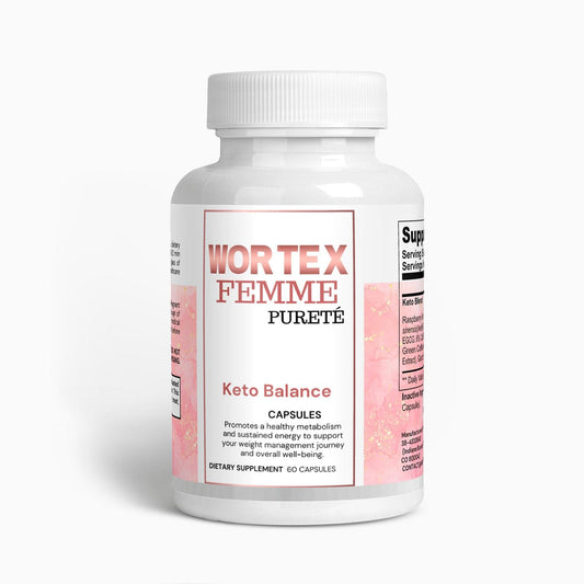 Keto Balance – Raspberry Ketones & Garcinia for Women’s Weight Management - Wortex Nutrition