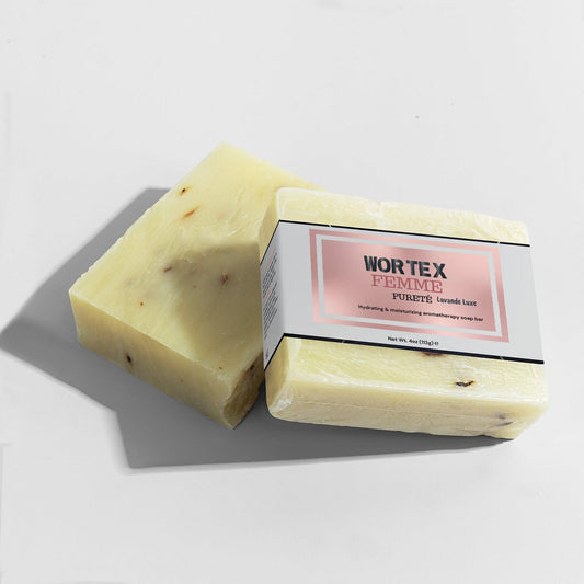 Lavande Luxe – Soothing Lavender Soap for Sensitive Skin - Wortex Nutrition