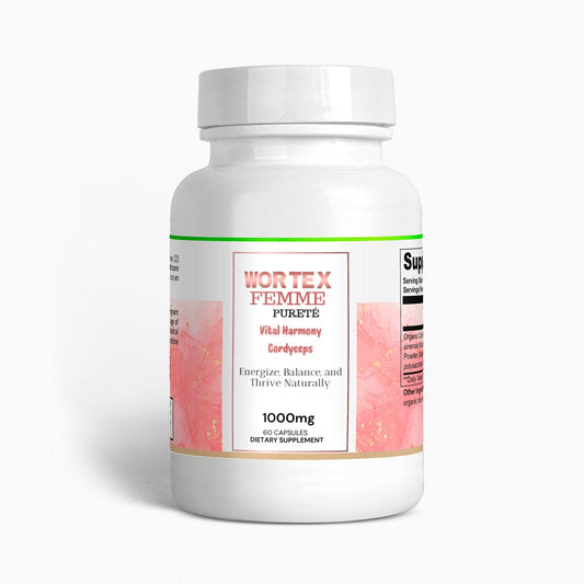 Vital Harmony ORGANIC Cordyceps - Wortex Nutrition