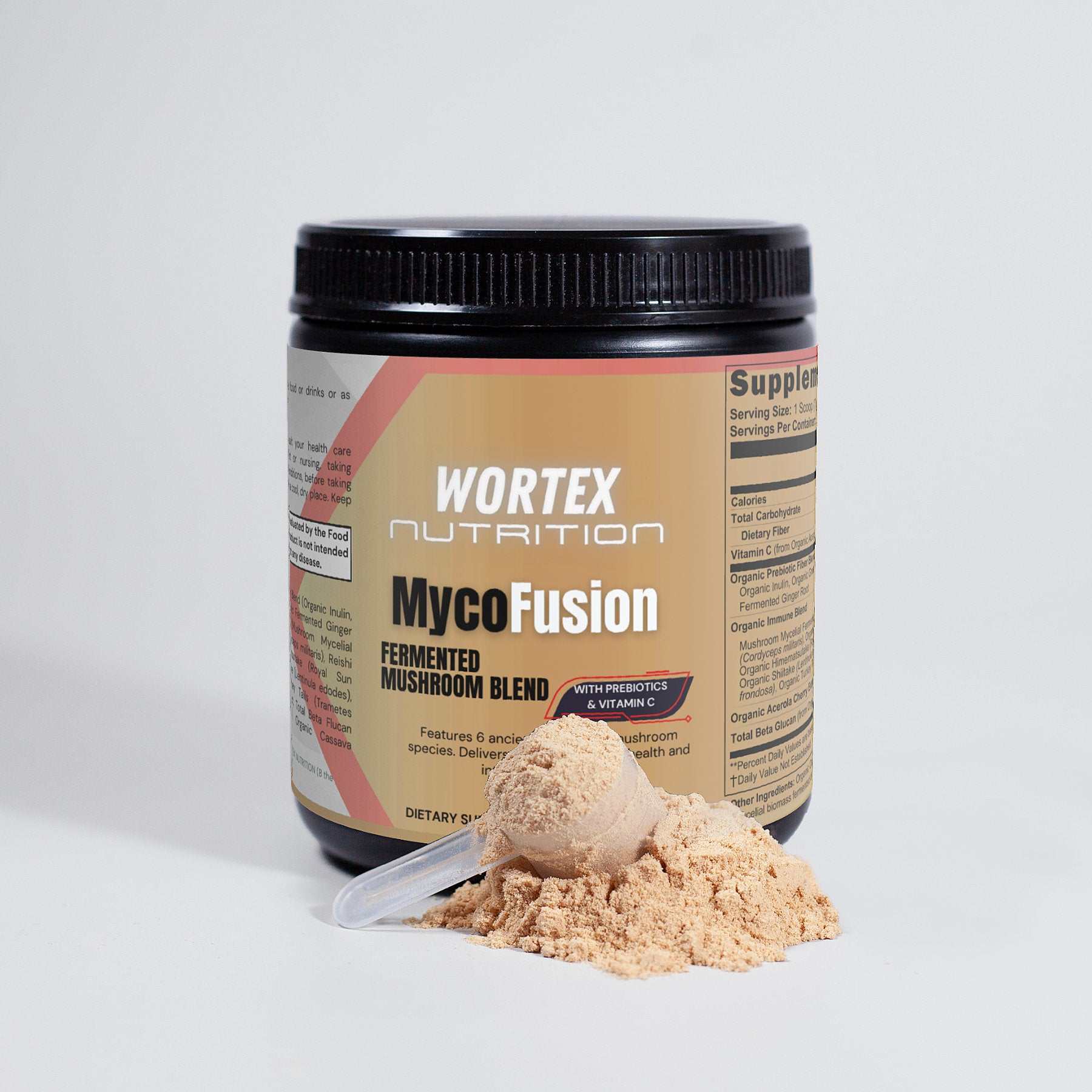 Fermented Mushroom Blend - Wortex Nutrition