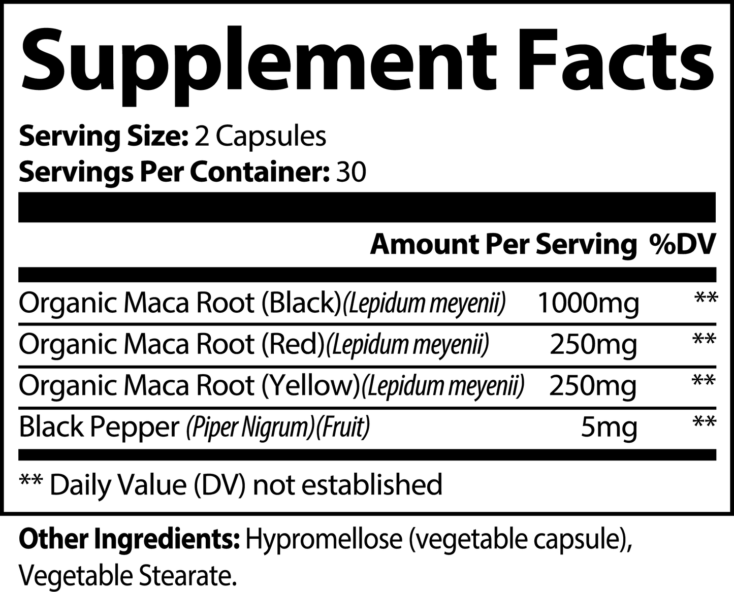 Maca Plus - Wortex Nutrition